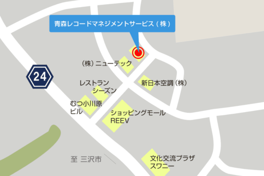 アクセスマップ拡大地図